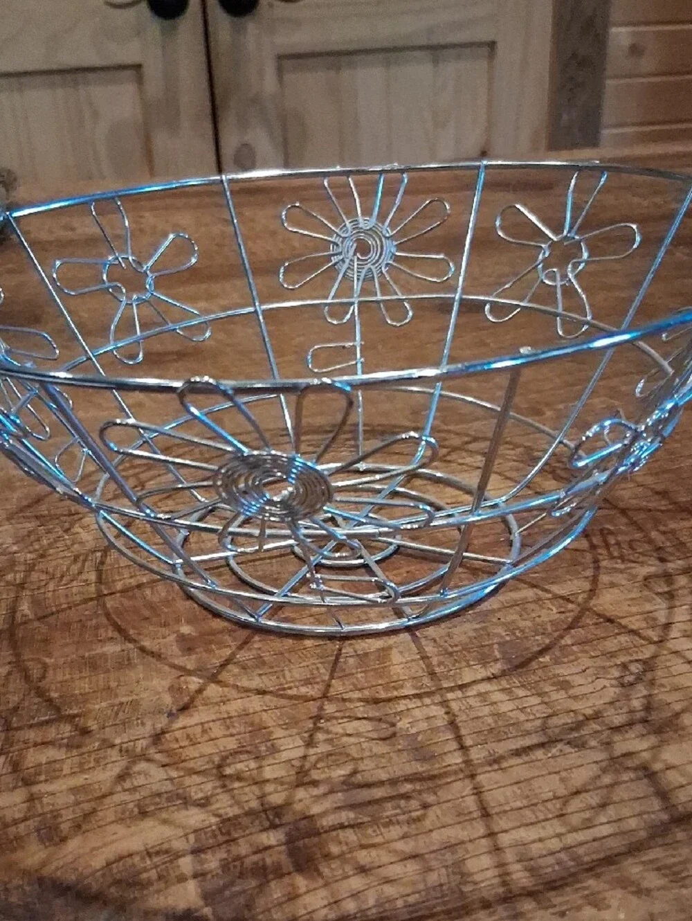Silver Wire Decorative Basket Set - Home Accents